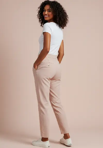 Women's Casual Brown Pants Set thumbnail 2